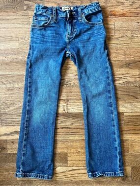 Wrangler 20x Kids Blue Straight-Leg Jeans